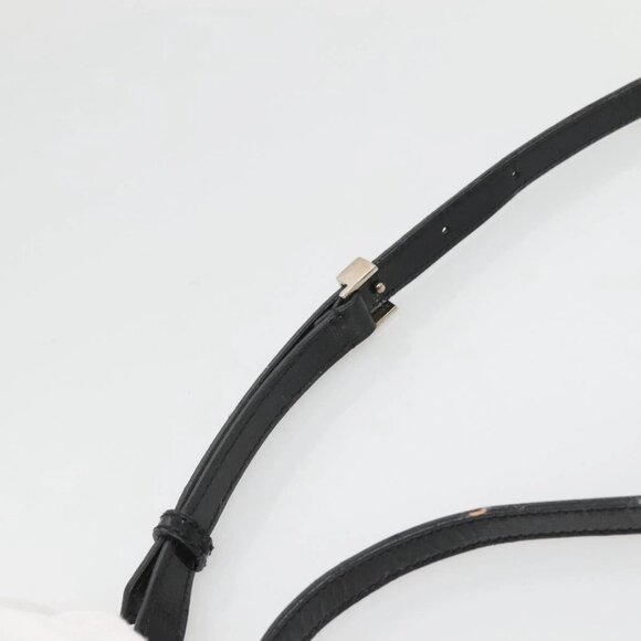 FENDI To joule Hand Bag Patent leather 2way Black Auth 141766 - Picture 9 of 16